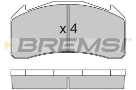 BREMSI BP7319 - PASTIGLIE FRENO - BRAKE PADS
