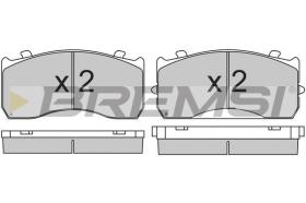 BREMSI BP7321 - PASTIGLIE FRENO - BRAKE PADS