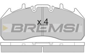 BREMSI BP7326 - PASTIGLIE FRENO - BRAKE PADS