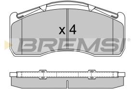 BREMSI BP7332 - PASTIGLIE FRENO - BRAKE PADS