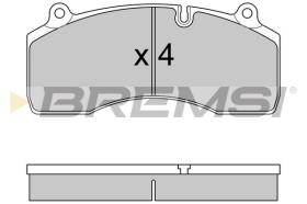 BREMSI BP7333 - PASTIGLIE FRENO - BRAKE PADS