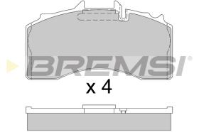 BREMSI BP7340 - PASTIGLIE FRENO - BRAKE PADS