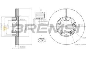 BREMSI CD5261V - DISCHI FRENO - BRAKE DISCS