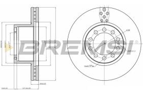 BREMSI CD5323V - DISCHI FRENO - BRAKE DISCS