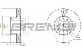 BREMSI CD5331V - DISCHI FRENO - BRAKE DISCS