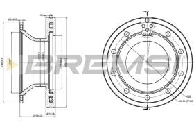 BREMSI CD5336V - DISCHI FRENO - BRAKE DISCS