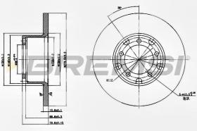 BREMSI CD6095S - DISCHI FRENO - BRAKE DISCS