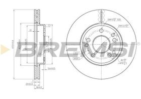 BREMSI CD6181V - DISCHI FRENO - BRAKE DISCS