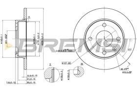 BREMSI CD6208S - DISCHI FRENO - BRAKE DISCS