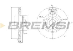 BREMSI CD6220V - DISCHI FRENO - BRAKE DISCS