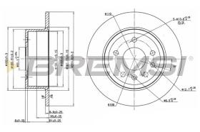 BREMSI CD6239S - DISCHI FRENO - BRAKE DISCS