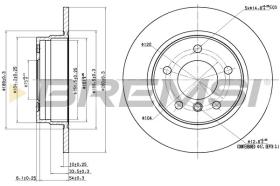 BREMSI CD6249S - DISCHI FRENO - BRAKE DISCS