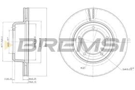 BREMSI CD6262V - DISCHI FRENO - BRAKE DISCS