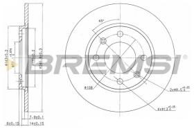BREMSI CD6263S - DISCHI FRENO - BRAKE DISCS