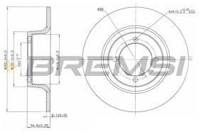 BREMSI CD6274S - DISCHI FRENO - BRAKE DISCS