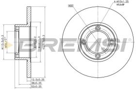 BREMSI CD6278S - DISCHI FRENO - BRAKE DISCS
