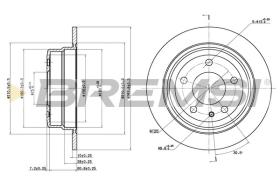BREMSI CD6303S - DISCHI FRENO - BRAKE DISCS