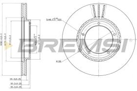 BREMSI CD6312V - DISCHI FRENO - BRAKE DISCS