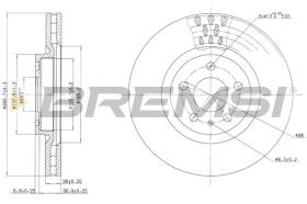 BREMSI CD6474V - DISCHI FRENO - BRAKE DISCS