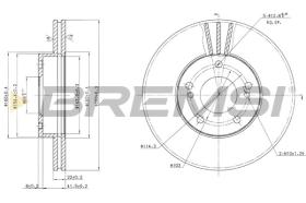 BREMSI CD6600V - DISCHI FRENO - BRAKE DISCS