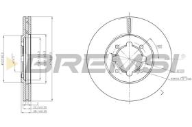 BREMSI CD6609V - DISCHI FRENO - BRAKE DISCS