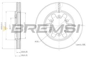 BREMSI CD6626V - DISCHI FRENO - BRAKE DISCS
