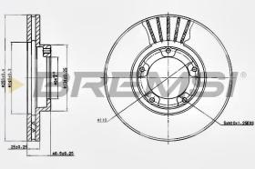 BREMSI CD6703V - DISCHI FRENO - BRAKE DISCS