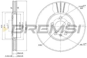 BREMSI CD6706V - DISCHI FRENO - BRAKE DISCS
