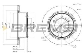 BREMSI CD6715S - DISCHI FRENO - BRAKE DISCS