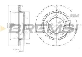 BREMSI CD6746V - DISCHI FRENO - BRAKE DISCS