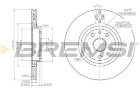 BREMSI CD6797V - DISCHI FRENO - BRAKE DISCS