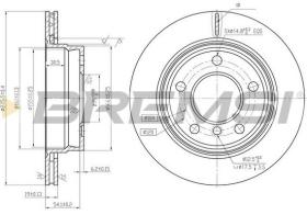 BREMSI CD6831V - DISCHI FRENO - BRAKE DISCS