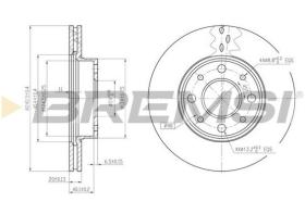 BREMSI CD6888V - DISCHI FRENO - BRAKE DISCS