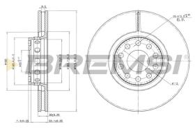 BREMSI CD6954V - DISCHI FRENO - BRAKE DISCS