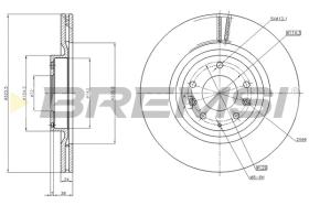 BREMSI CD6960V - DISCHI FRENO - BRAKE DISCS