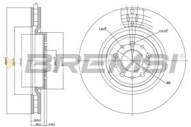 BREMSI CD7001V - DISCHI FRENO - BRAKE DISCS