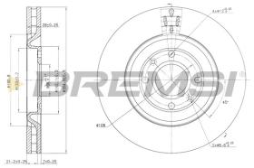 BREMSI CD7065V - DISCHI FRENO - BRAKE DISCS