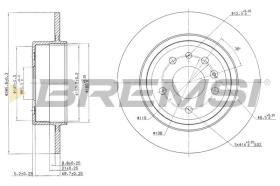 BREMSI CD7116S - DISCHI FRENO - BRAKE DISCS