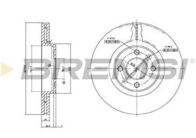 BREMSI CD7124V - DISCHI FRENO - BRAKE DISCS