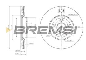 BREMSI CD7165V - DISCHI FRENO - BRAKE DISCS