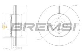 BREMSI CD7195V - DISCHI FRENO - BRAKE DISCS