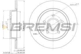 BREMSI CD7227S - DISCHI FRENO - BRAKE DISCS