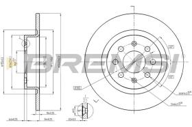 BREMSI CD7299S - DISCHI FRENO - BRAKE DISCS