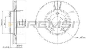 BREMSI CD7311V - DISCHI FRENO - BRAKE DISCS