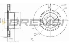 BREMSI CD7435V - DISCHI FRENO - BRAKE DISCS