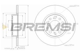 BREMSI CD7452S - DISCHI FRENO - BRAKE DISCS