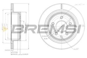 BREMSI CD7579V - DISCHI FRENO - BRAKE DISCS