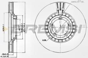 BREMSI CD7658V - DISCHI FRENO - BRAKE DISCS
