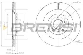 BREMSI CD7667V - DISCHI FRENO - BRAKE DISCS