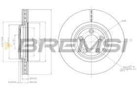 BREMSI CD7702V - DISCHI FRENO - BRAKE DISCS